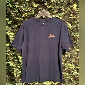 Tommy Bahama Thirst Base T Shirt Blue Beer Mens Large